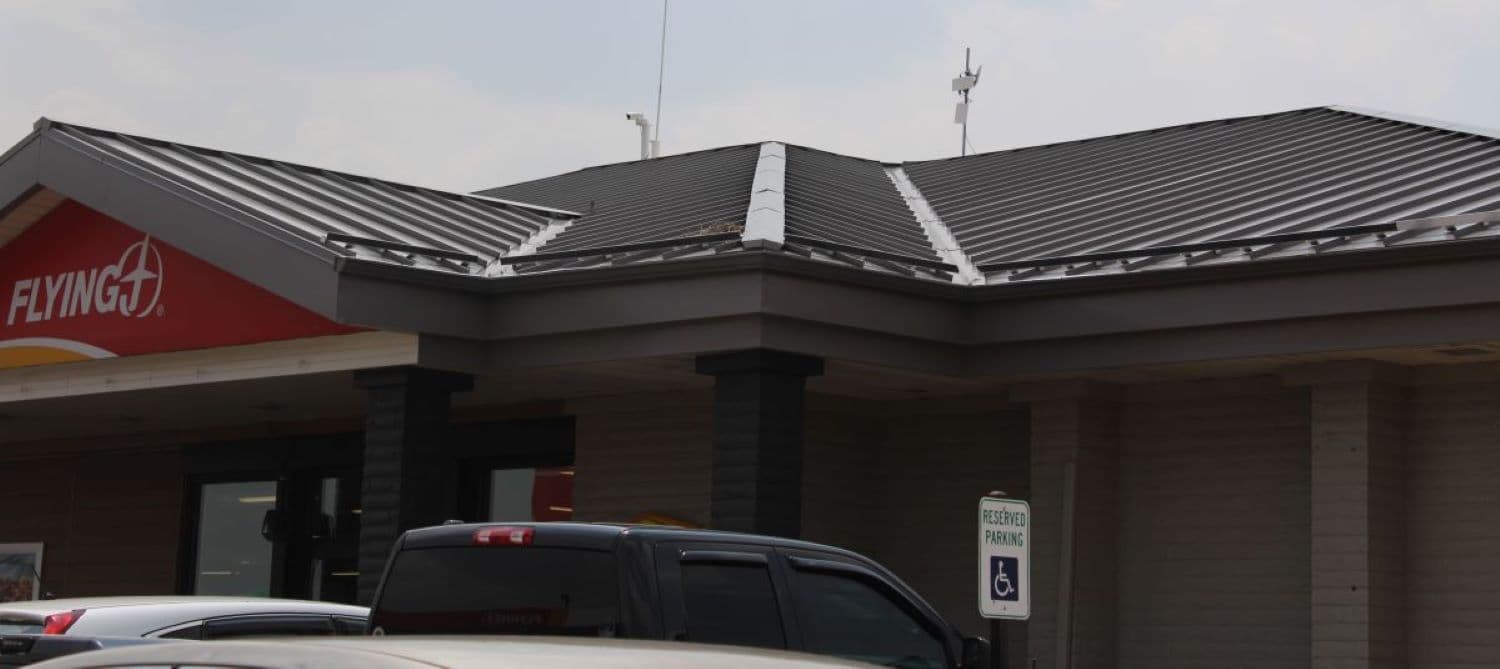 S-5!® ColorGard® System Surrounds Flying J Travel Center in Wyoming