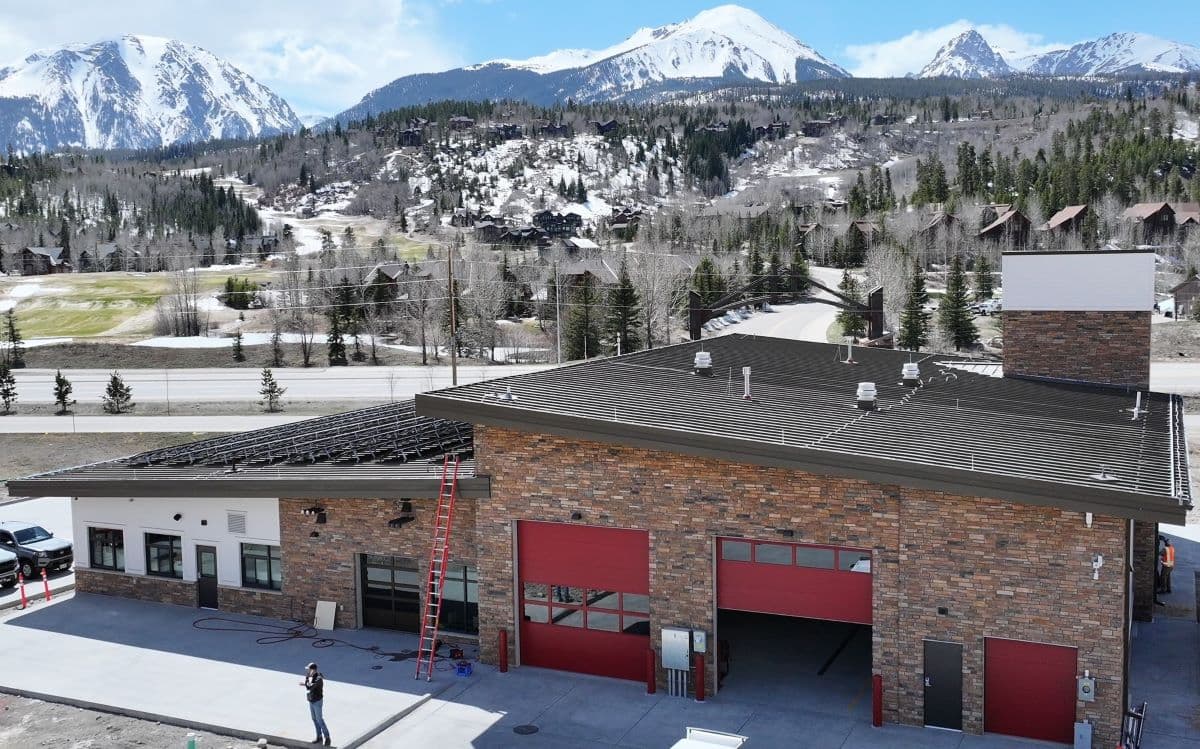 Silverthorne Fire Station Set to Open with Comprehensive Snow Retention System for Metal Roof