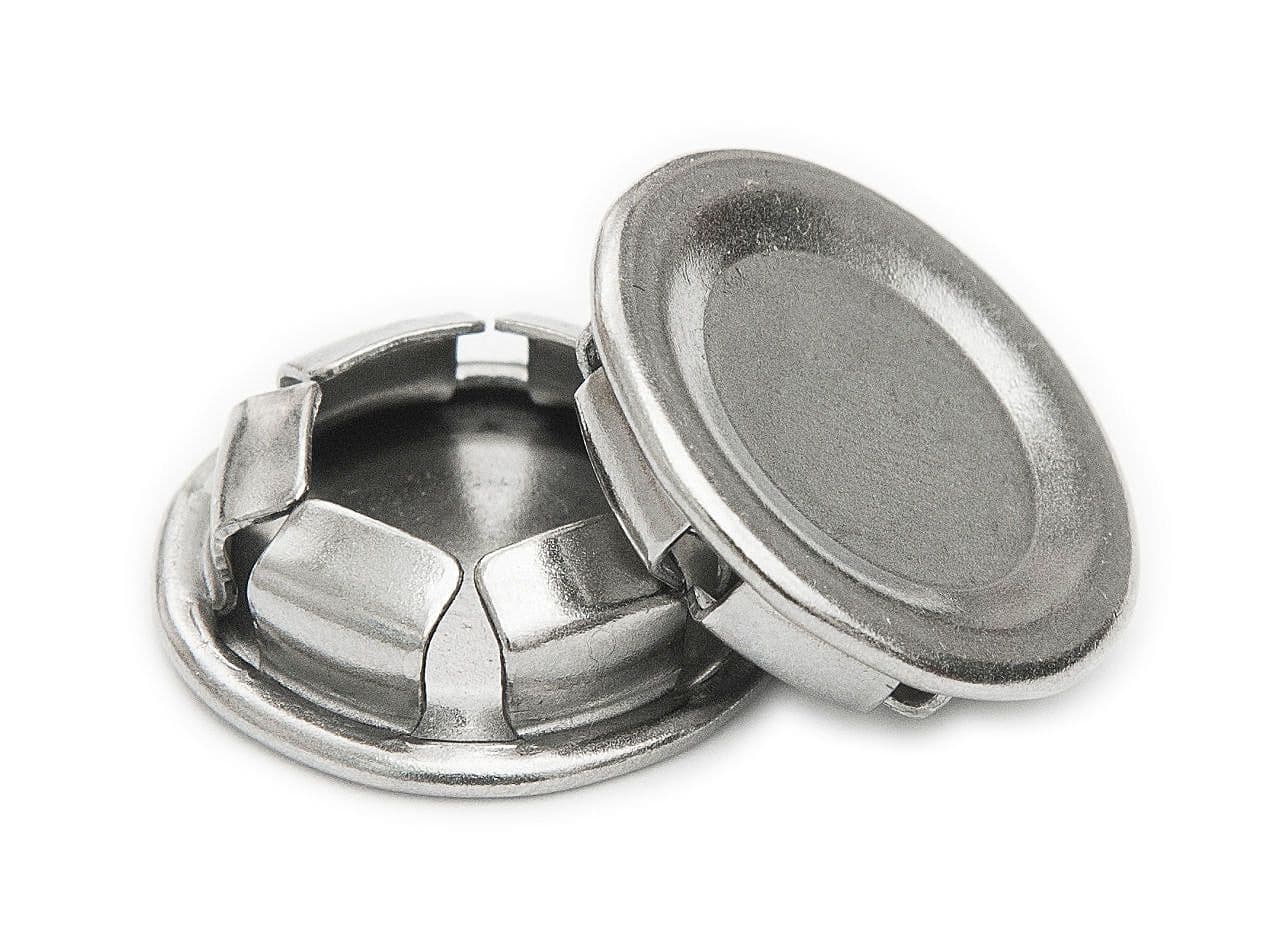 Steel 1" OD Tubing End Caps