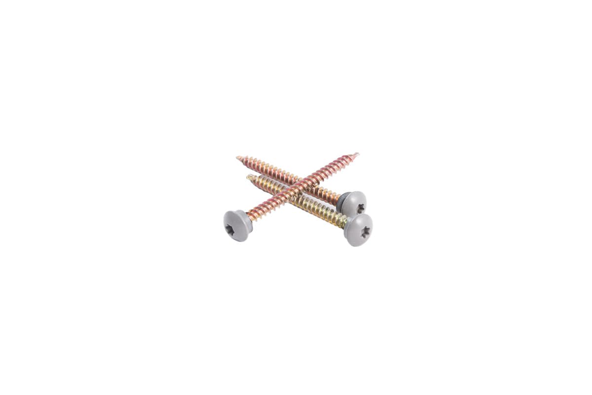 Woodbinder® Eclipse Wood Screw - Three Zinc Gray