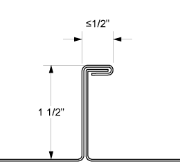 Single Fold - 1.5"